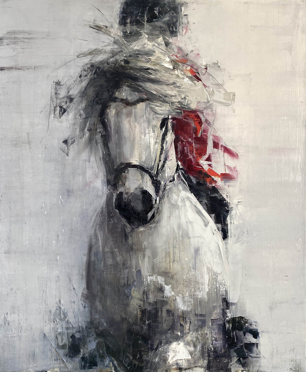 White Horse Rider by Rebecca Kinkead