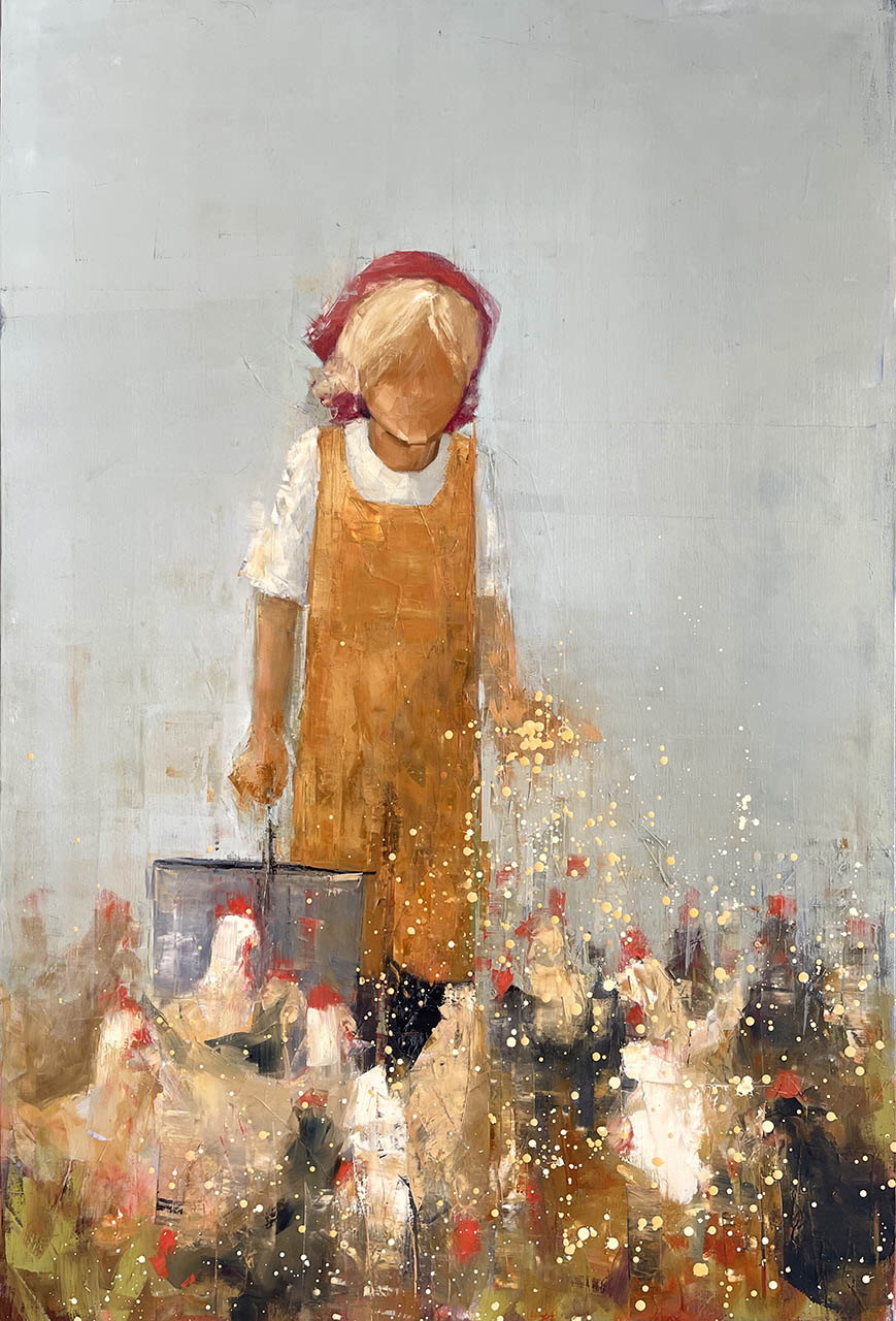 “Chicken Farmer” by Rebecca Kinkead