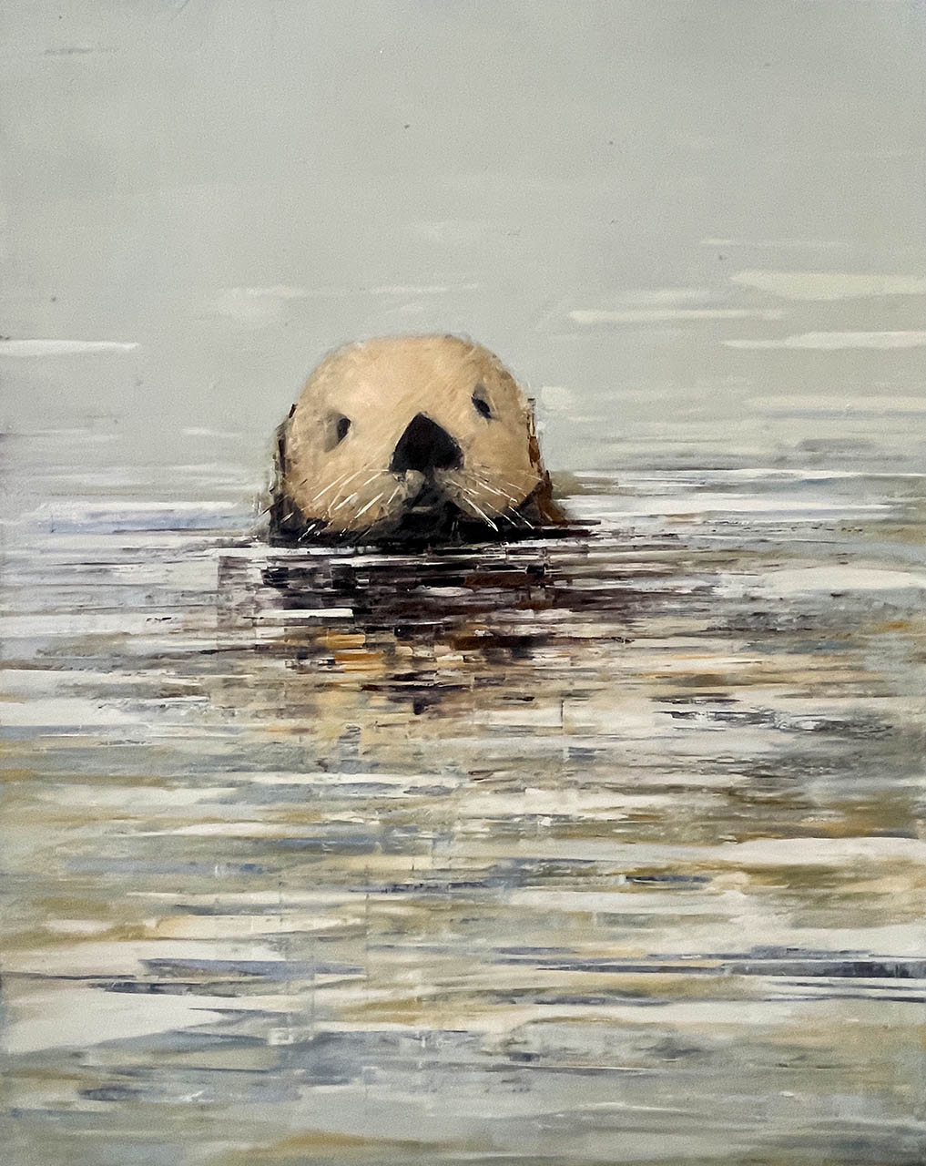 Otter (Shining Sea) by Rebecca Kinkead