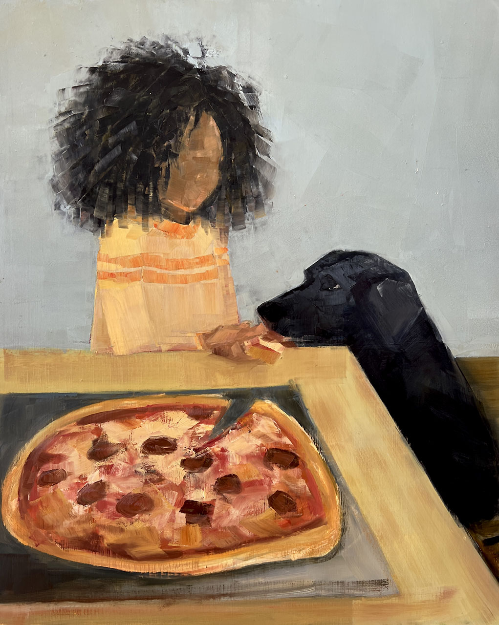 Pizza Night by Rebecca Kinkead