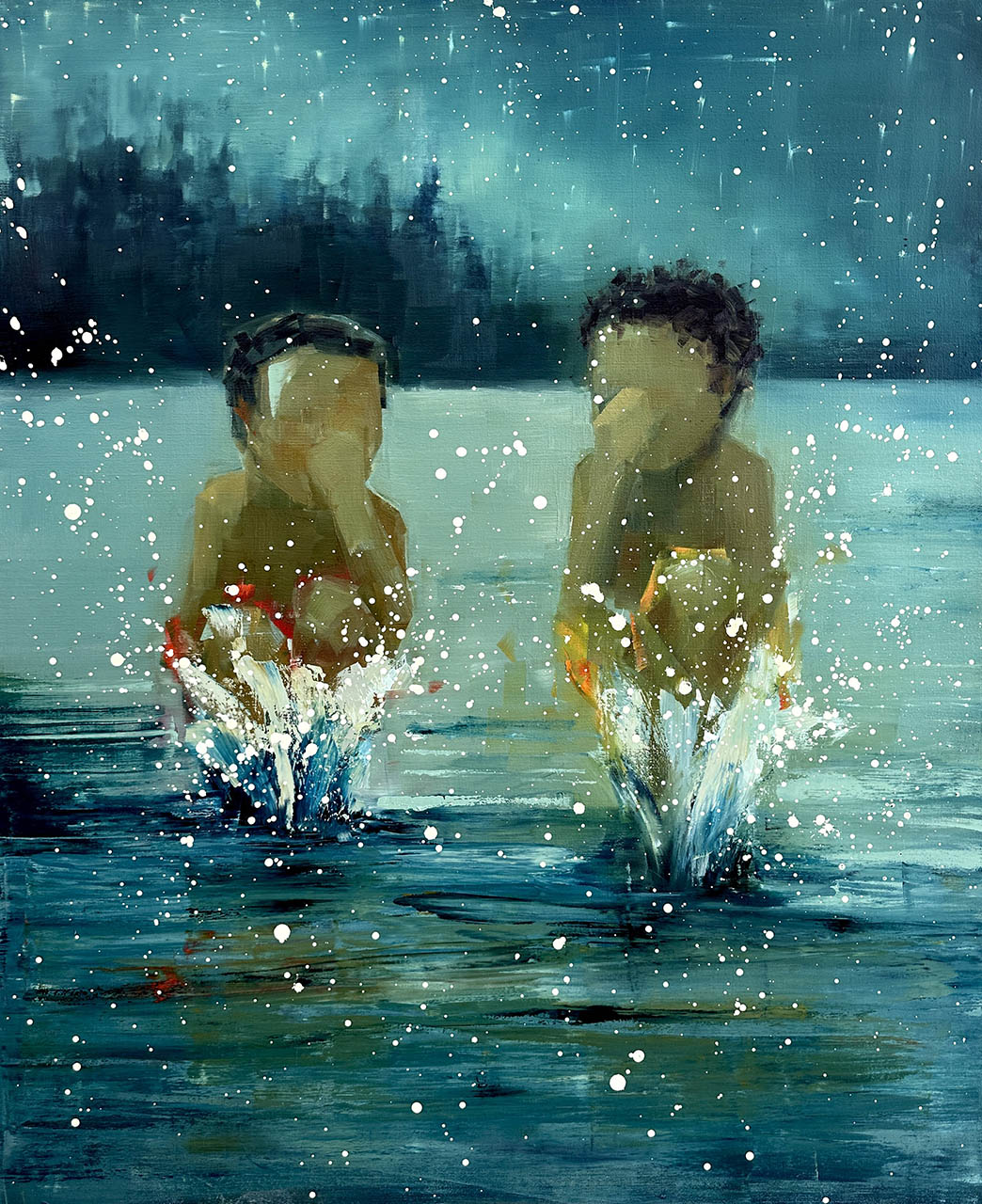 Night Swim by Rebecca Kinkead